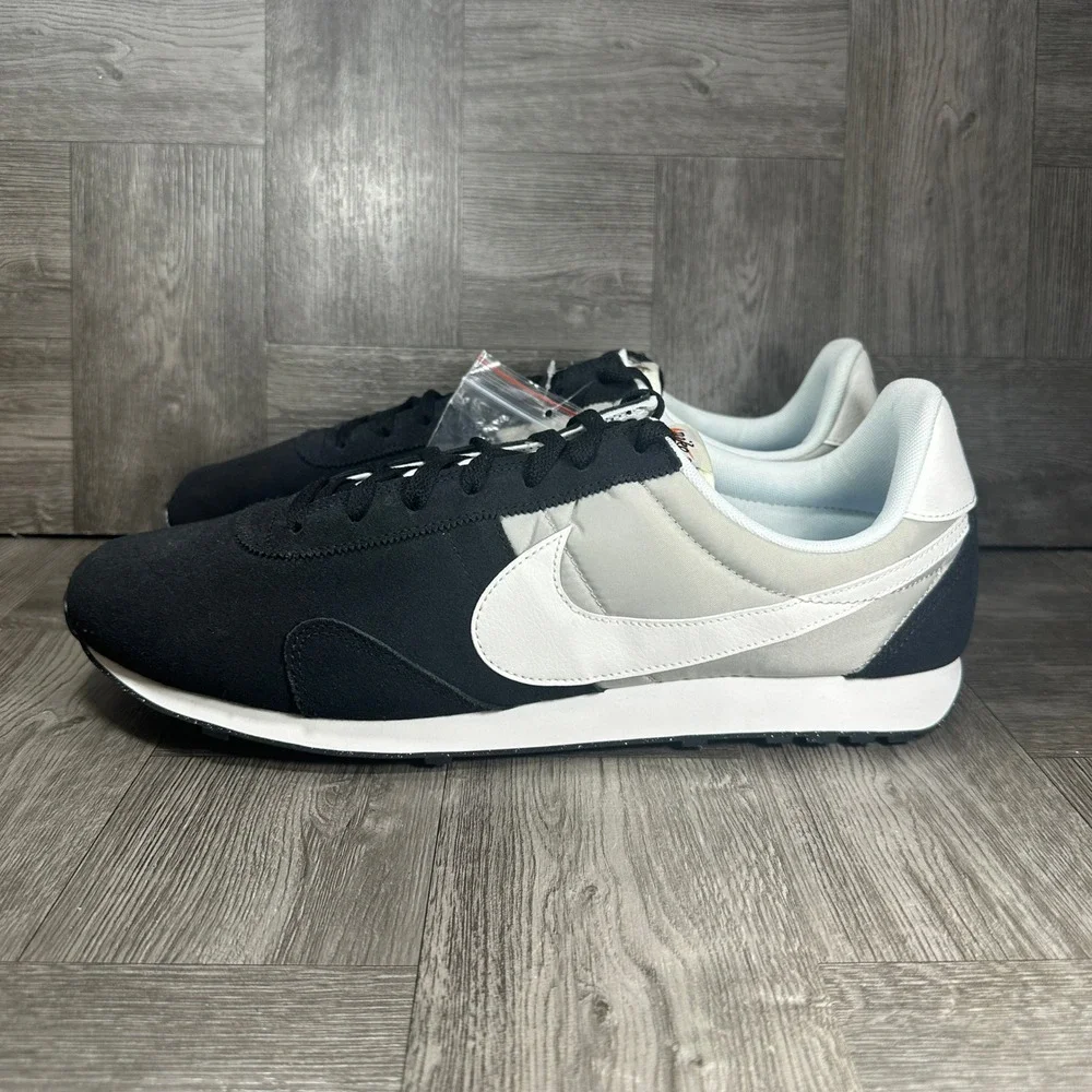Nike Pre Montreal Mens 15 Black White Wolf Grey Retro Running NEW 898031-001